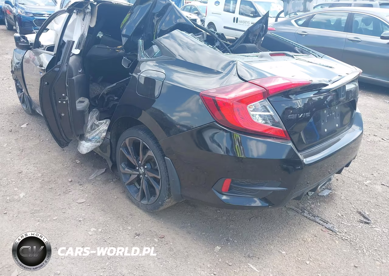 2020 Honda Civic Sport VIN:19XFC2F89LE028479 - 3