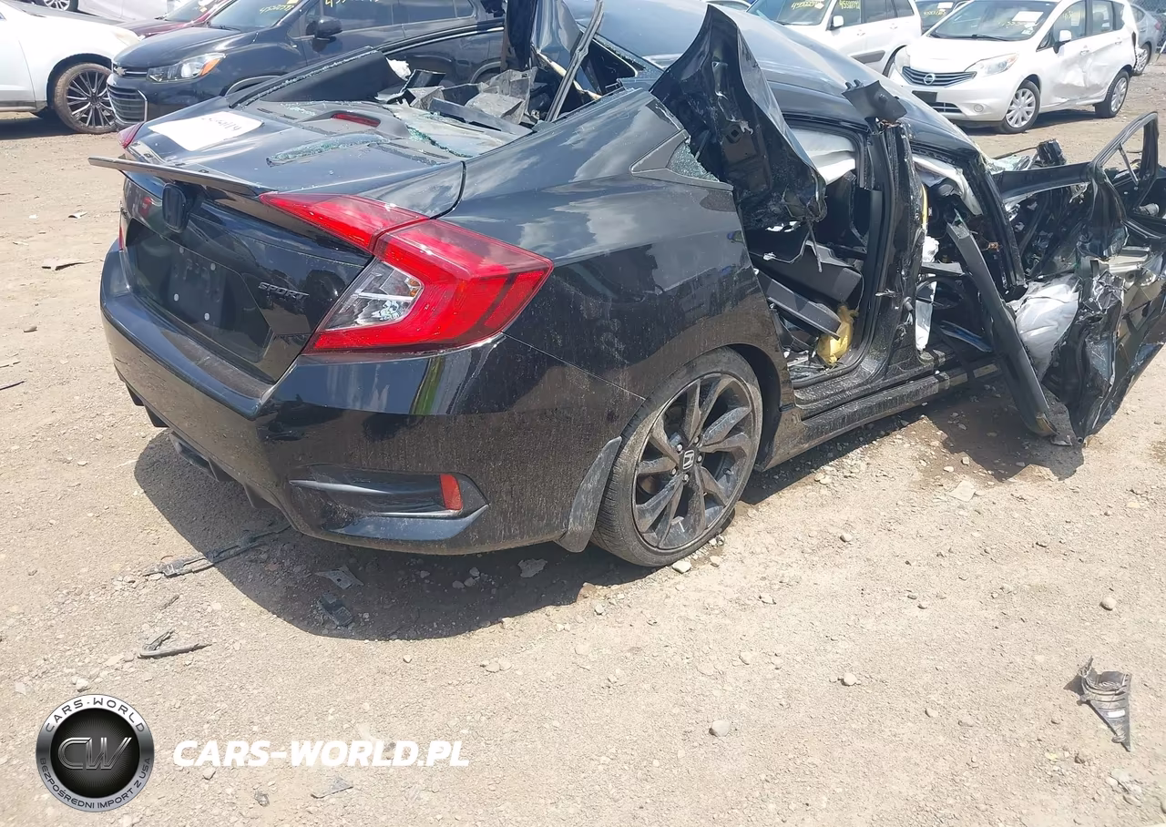 2020 Honda Civic Sport VIN:19XFC2F89LE028479 - 4