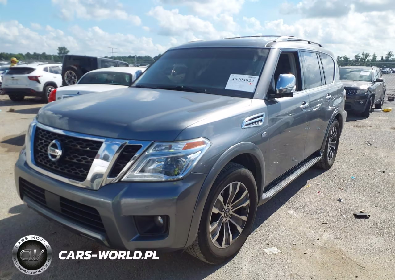 2018 Nissan Armada Sl VIN:JN8AY2ND8J9057861 - 2