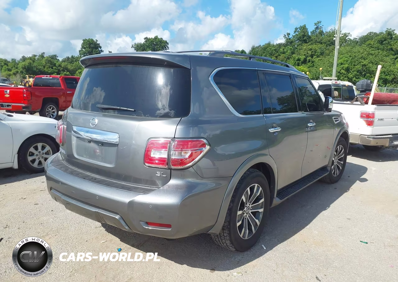2018 Nissan Armada Sl VIN:JN8AY2ND8J9057861 - 4