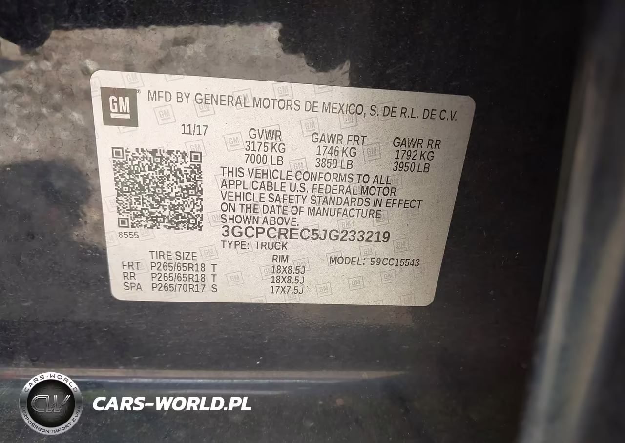 2018 Chevrolet Silverado 1500 Lt VIN:3GCPCREC5JG233219 - 9
