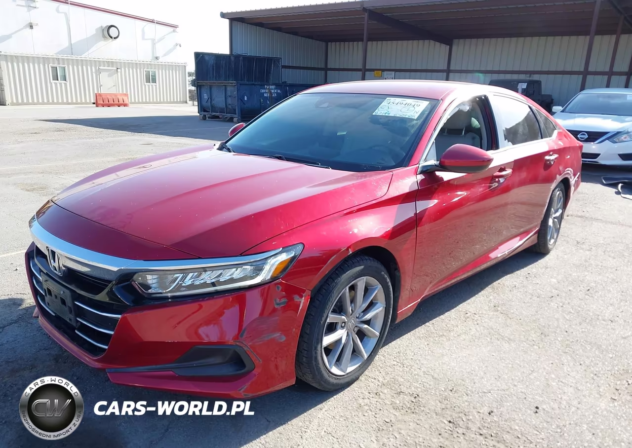 2021 Honda Accord Lx VIN:1HGCV1F18MA103639 - 2