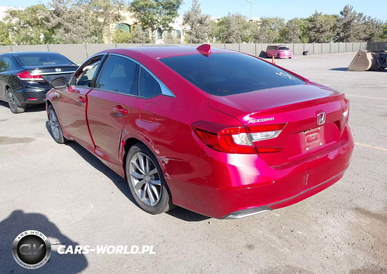 2021 Honda Accord Lx VIN:1HGCV1F18MA103639 - 3