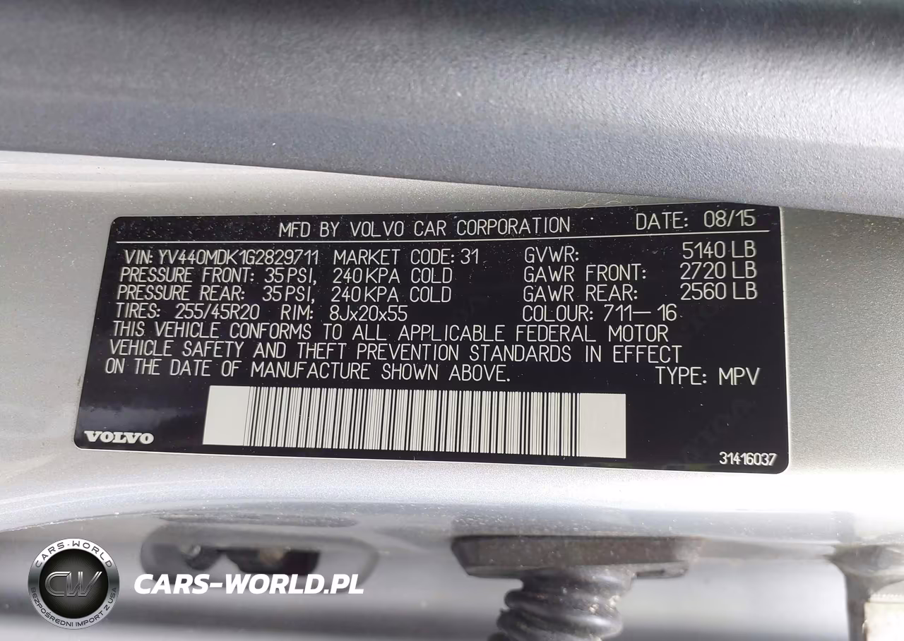 2016 Volvo Xc60 T5 Drive-E Premier VIN:YV440MDK1G2829711 - 9