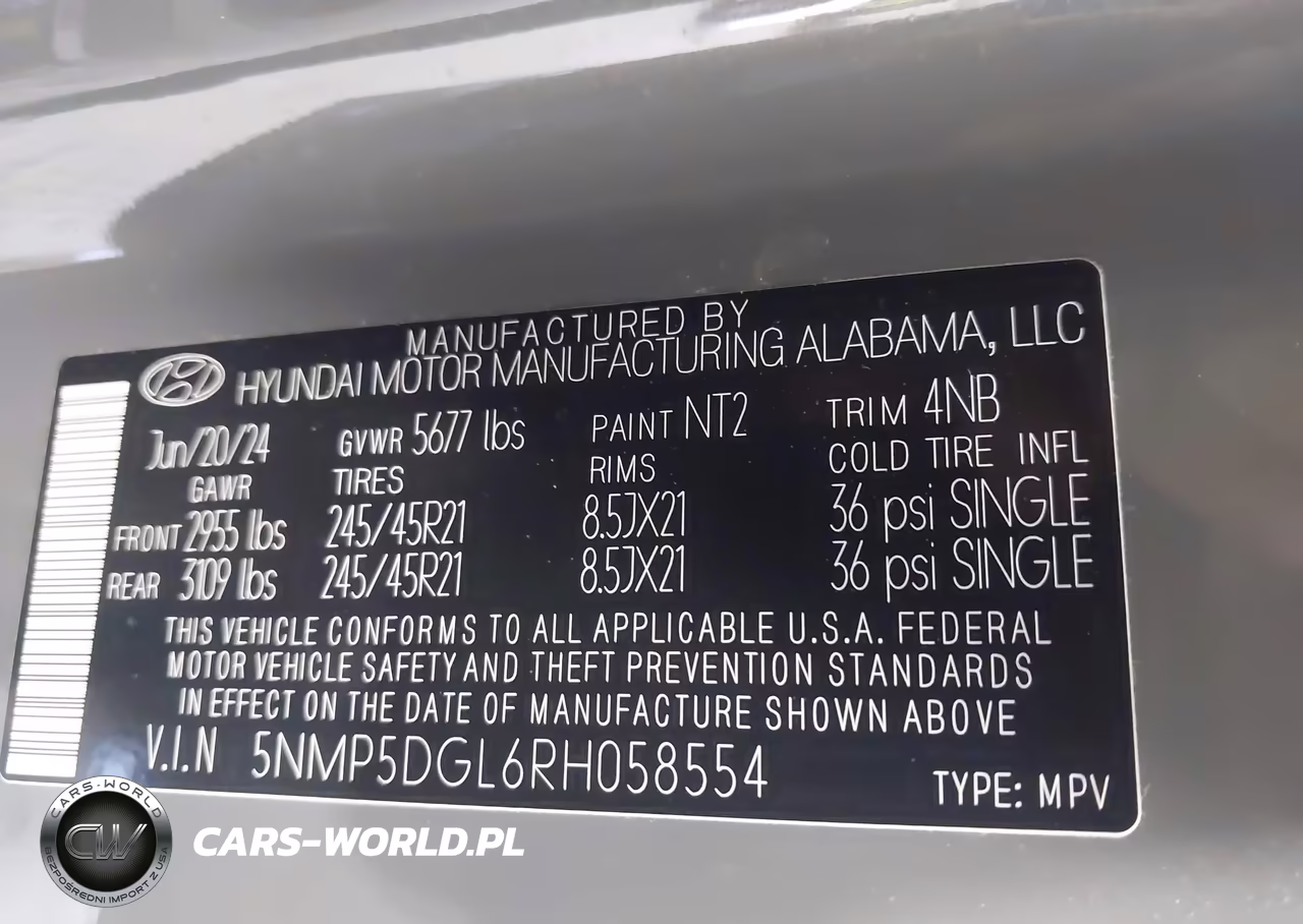 2024 Hyundai Santa Fe Calligraphy VIN:5NMP5DGL6RH058554 - 9