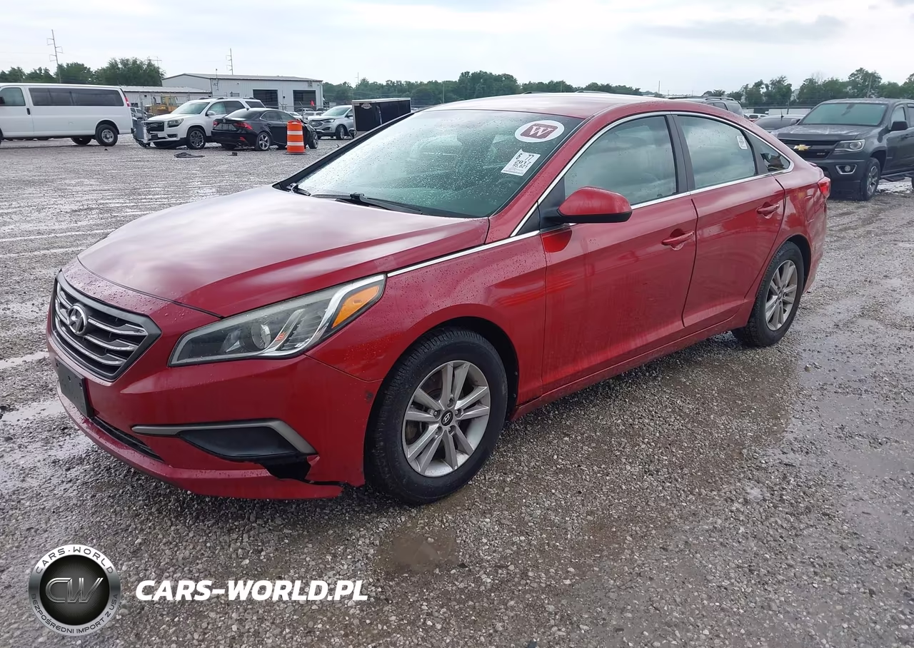 2017 Hyundai Sonata Se VIN:5NPE24AF9HH554324 - 2