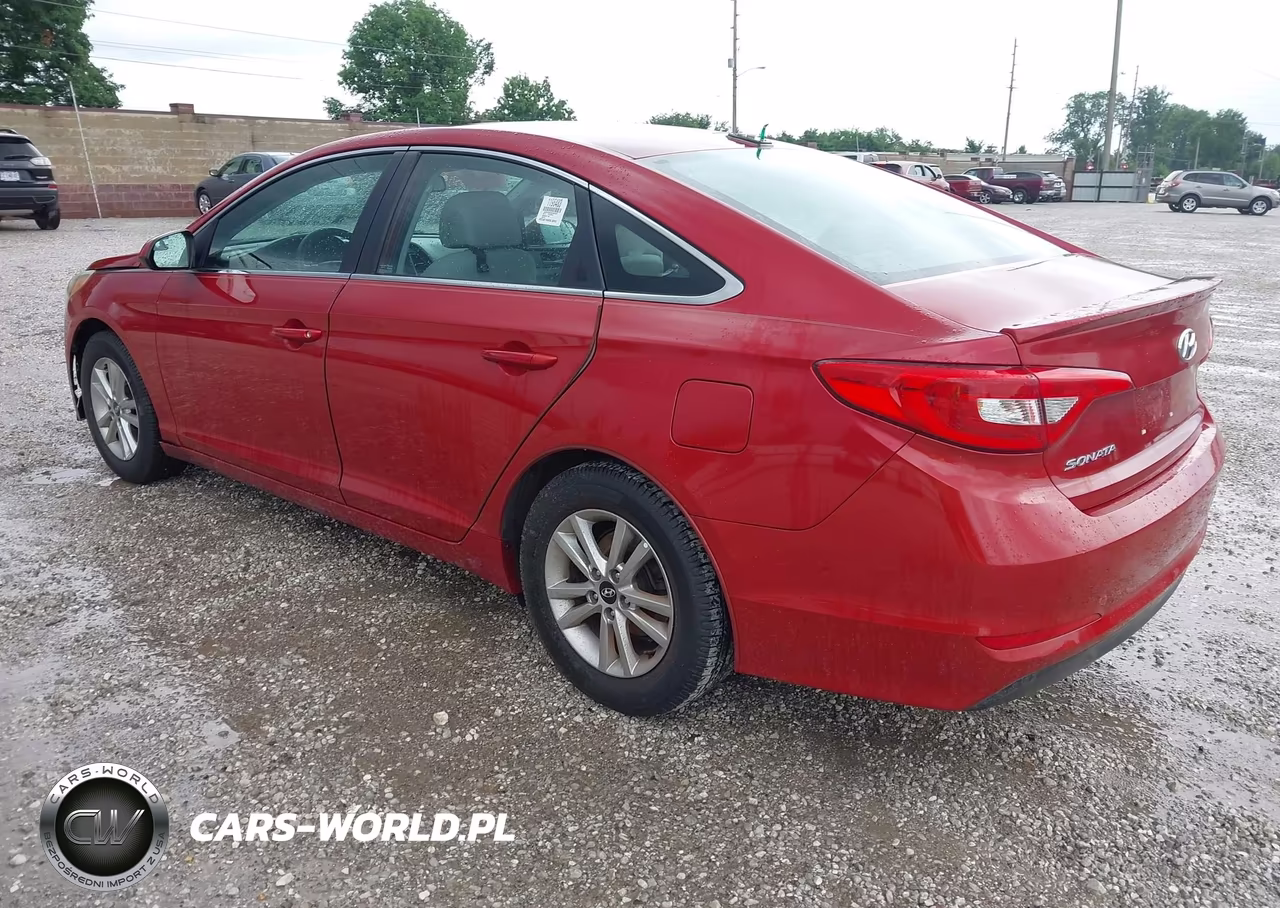 2017 Hyundai Sonata Se VIN:5NPE24AF9HH554324 - 3