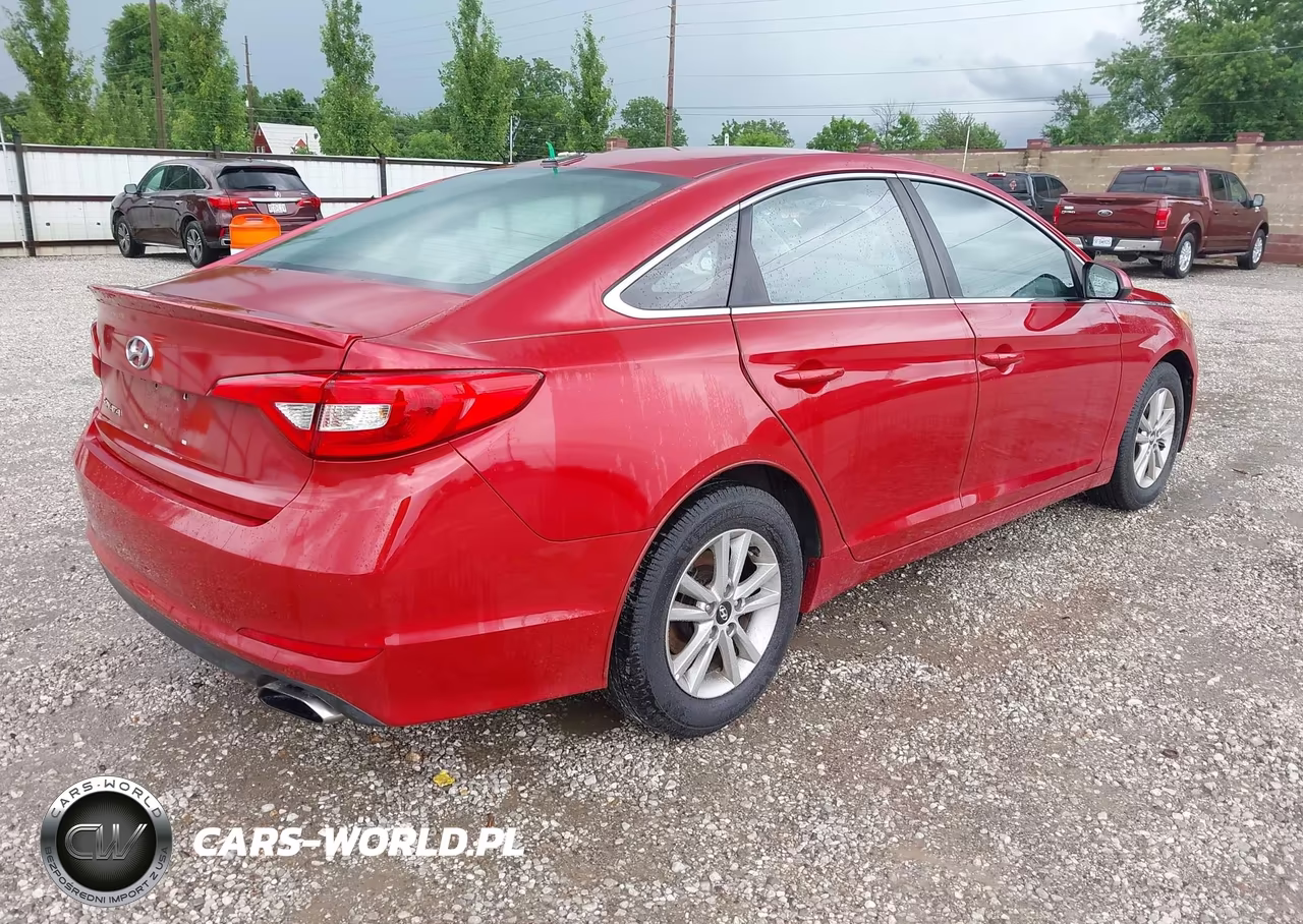2017 Hyundai Sonata Se VIN:5NPE24AF9HH554324 - 4