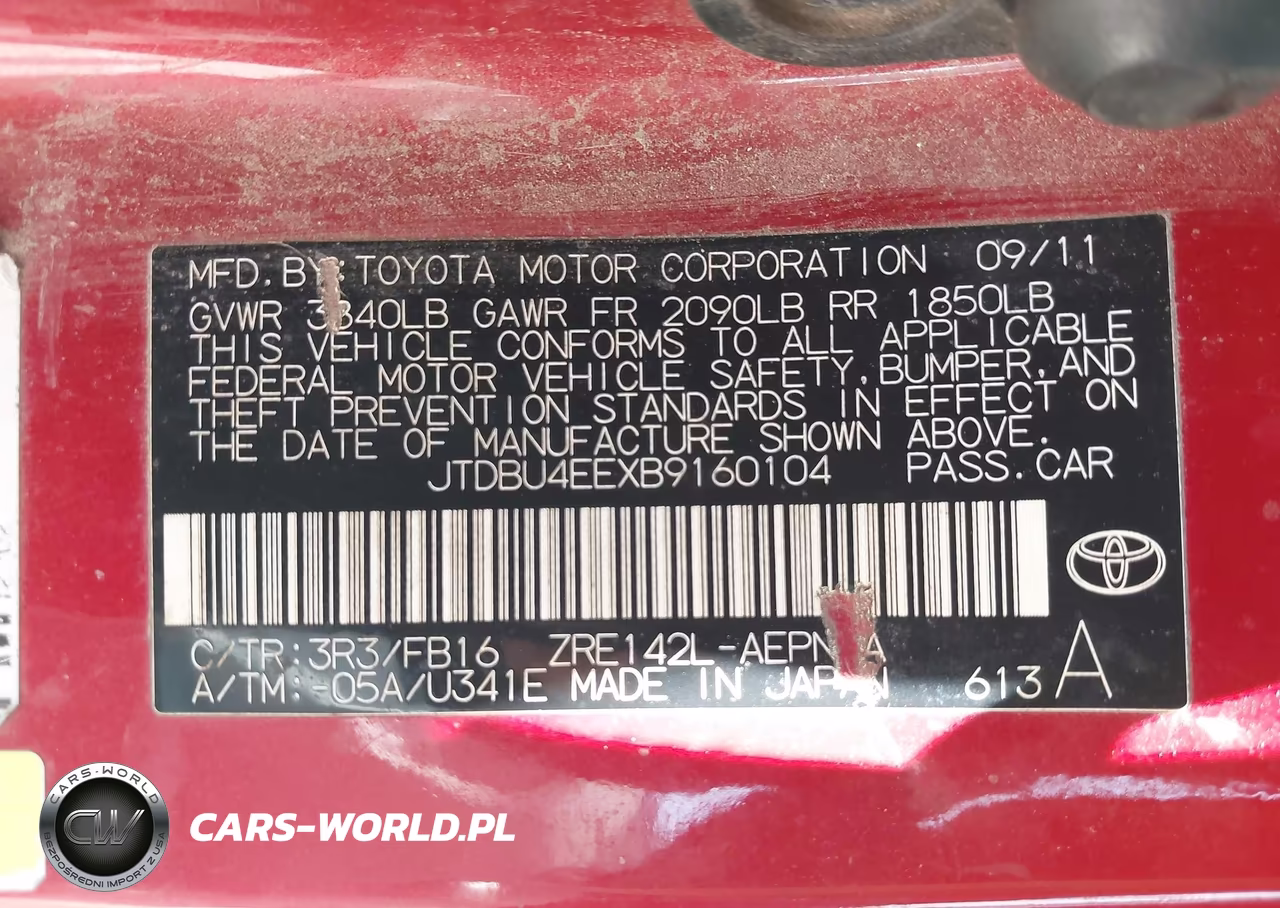 2011 Toyota Corolla Le VIN:JTDBU4EEXB9160104 - 9