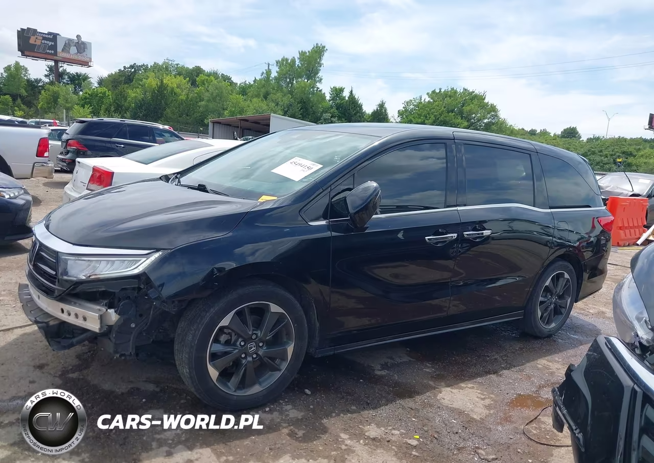 2022 Honda Odyssey Elite VIN:5FNRL6H94NB044497 - 14