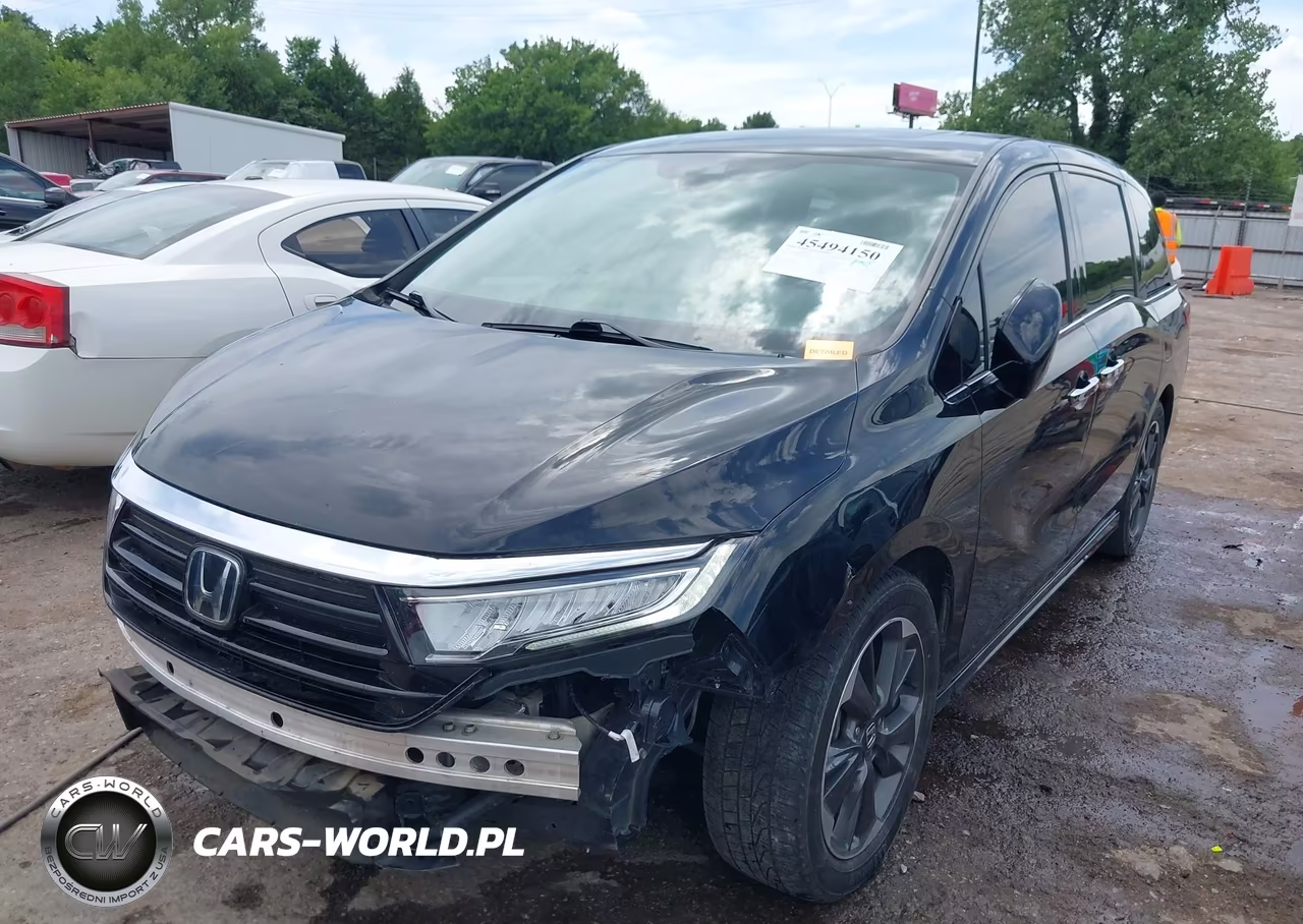 2022 Honda Odyssey Elite VIN:5FNRL6H94NB044497 - 2