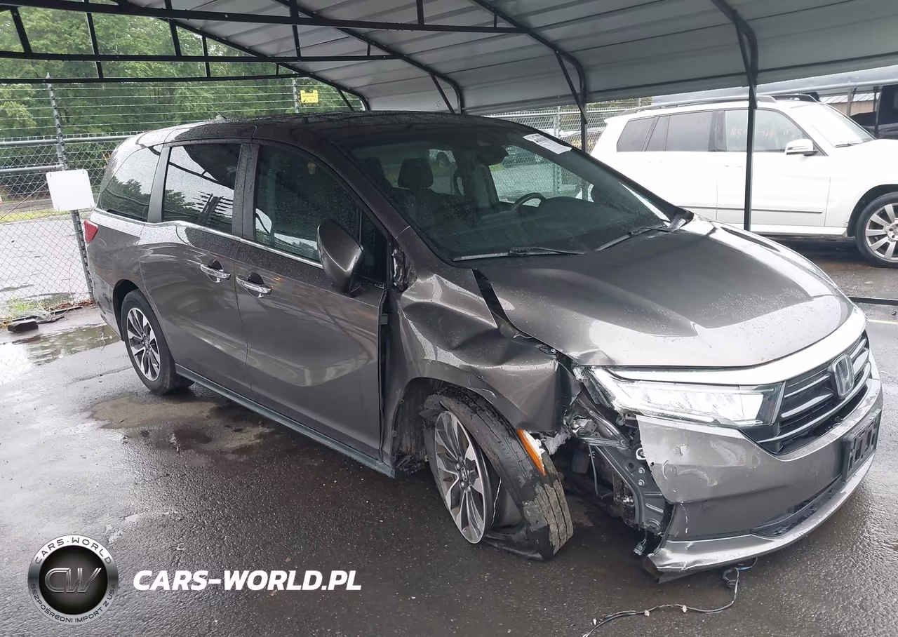 2022 Honda Odyssey Ex-L VIN:5FNRL6H77NB053578 - 1