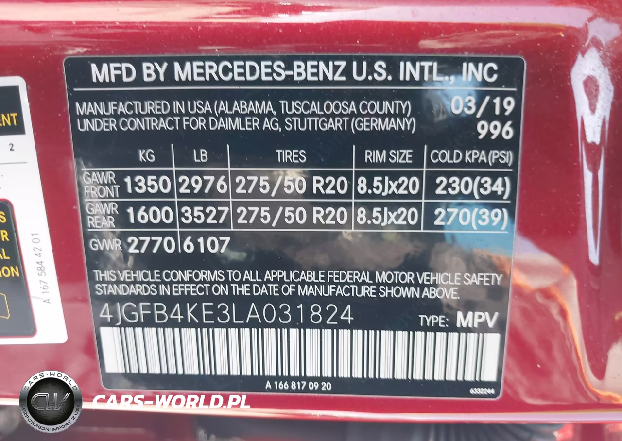 2020 Mercedes-Benz Gle 350 4Matic VIN:4JGFB4KE3LA031824 - 9