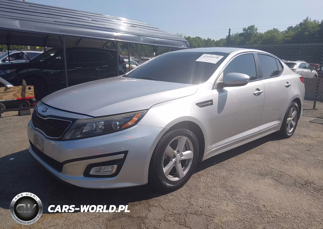 2014 Kia Optima Lx VIN:5XXGM4A77EG267616 - 2