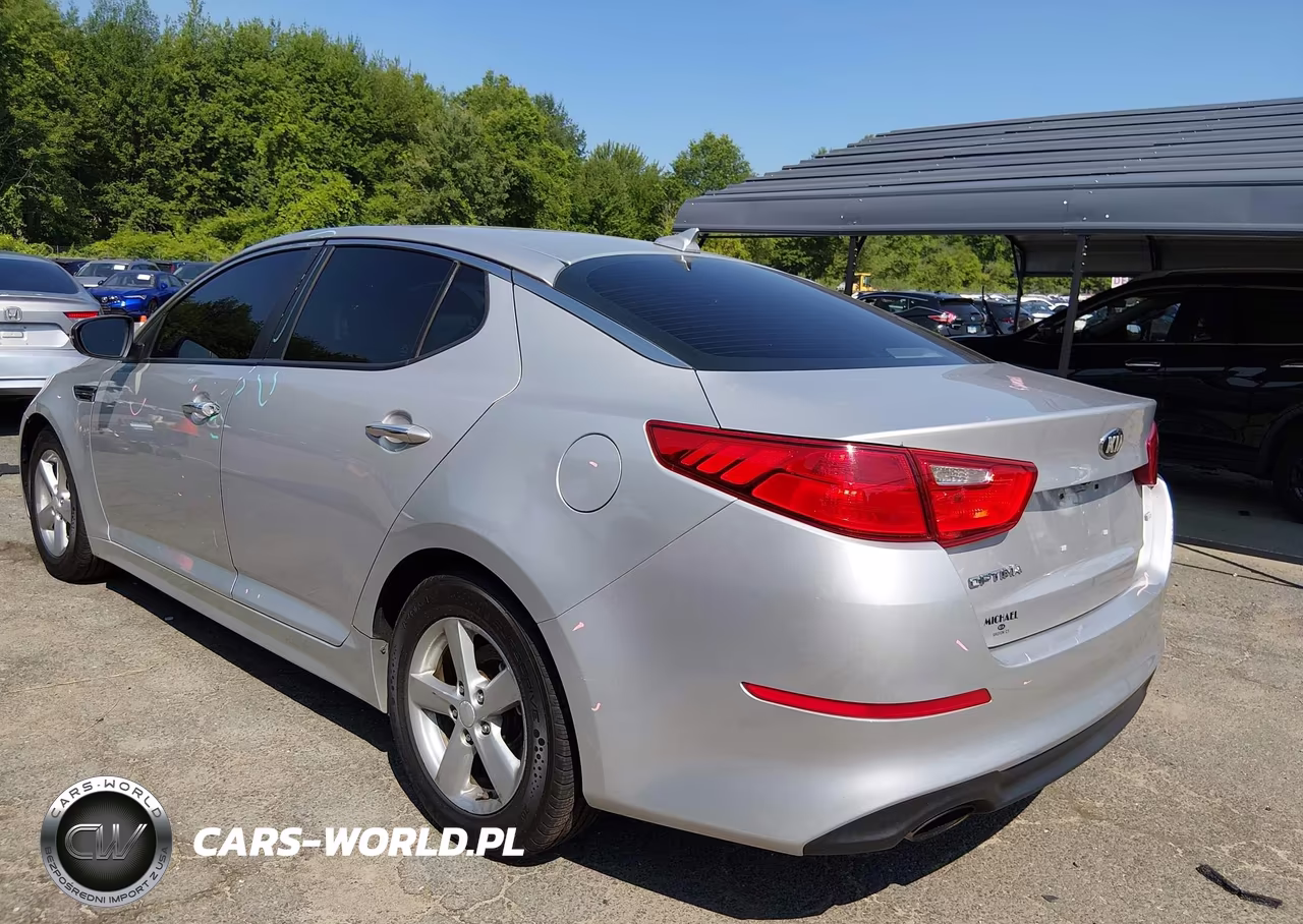 2014 Kia Optima Lx VIN:5XXGM4A77EG267616 - 3