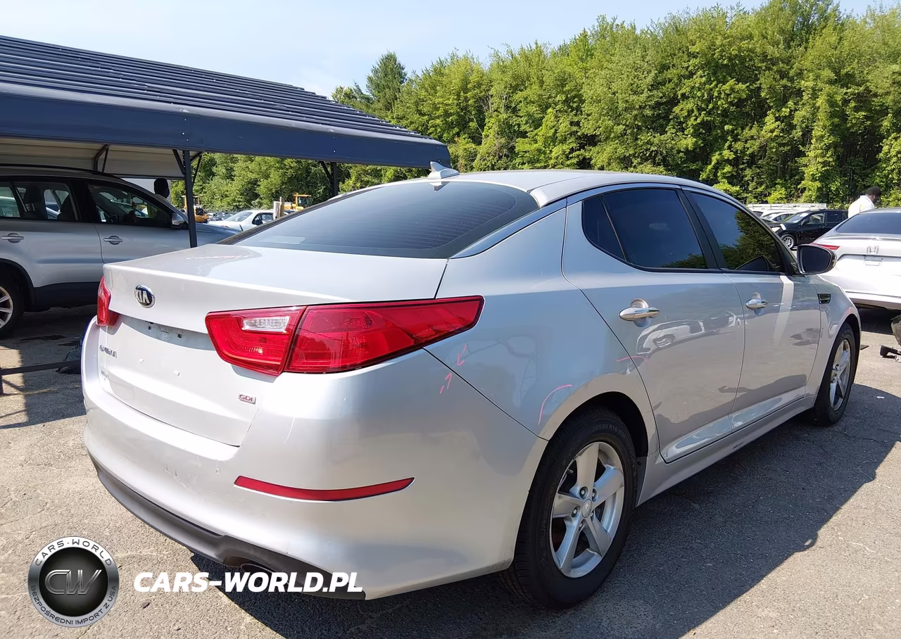 2014 Kia Optima Lx VIN:5XXGM4A77EG267616 - 4