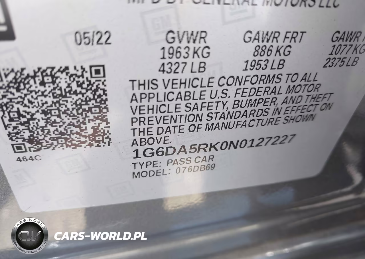 2022 Cadillac Ct4 Luxury VIN:1G6DA5RK0N0127227 - 9
