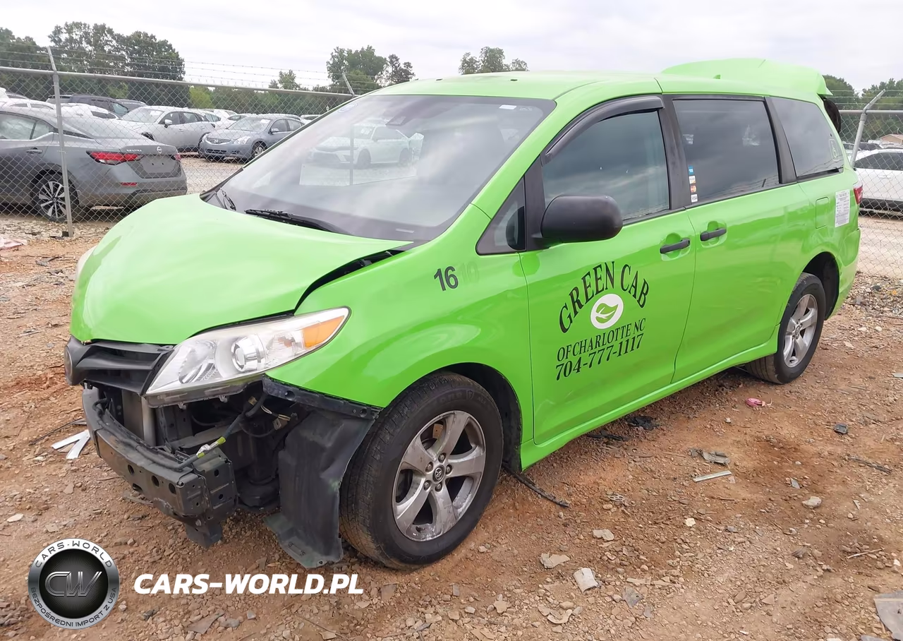 2019 Toyota Sienna L 7 Passenger VIN:5TDZZ3DC4KS019850 - 2