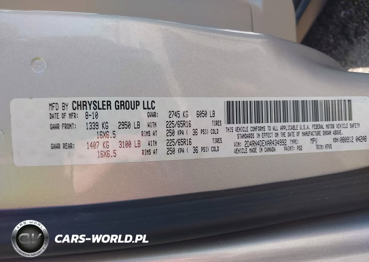 2010 Dodge Grand Caravan Se VIN:2D4RN4DEXAR434992 - 9