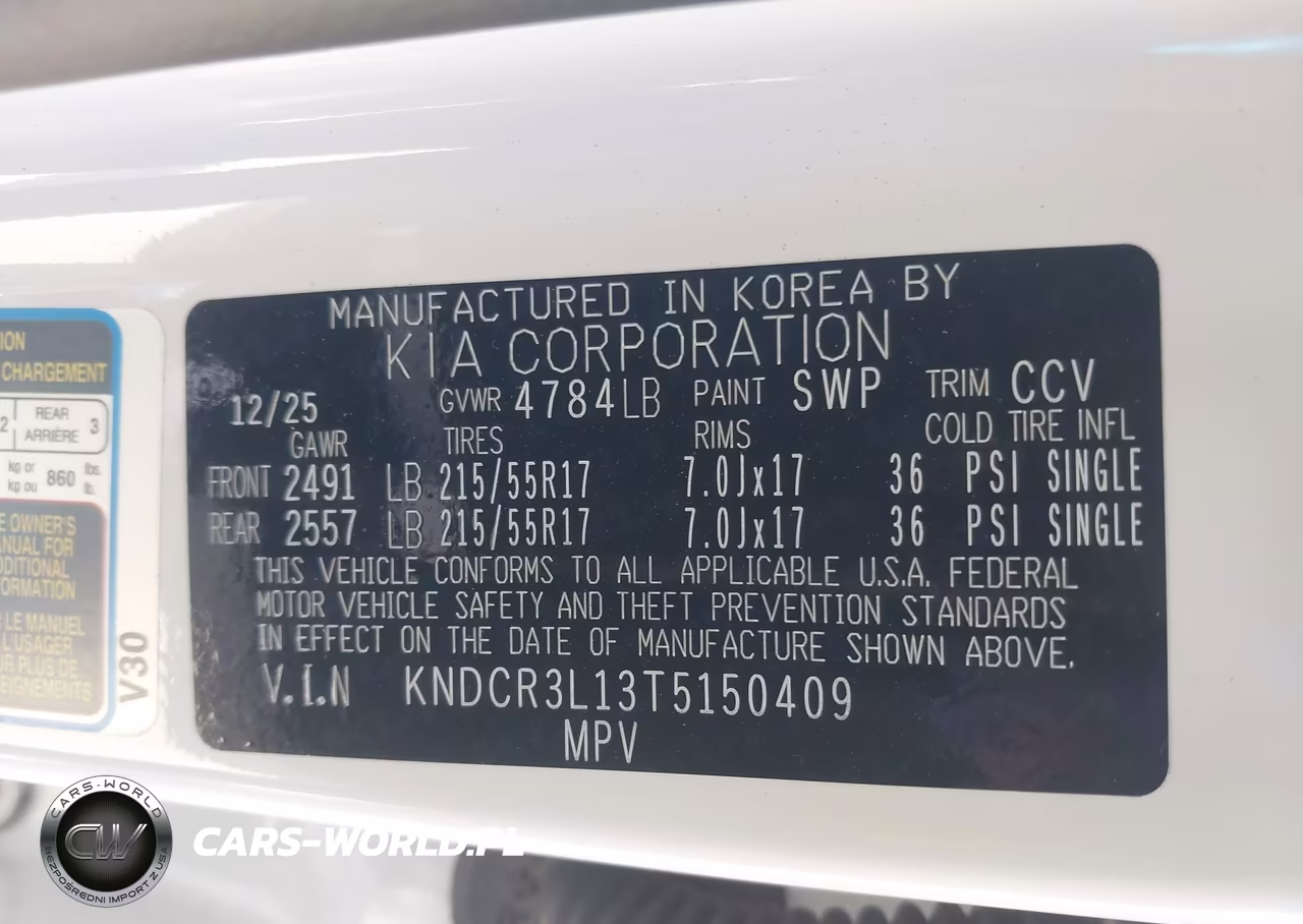 2026 Kia Niro Ev Wind VIN:KNDCR3L13T5150409 - 9