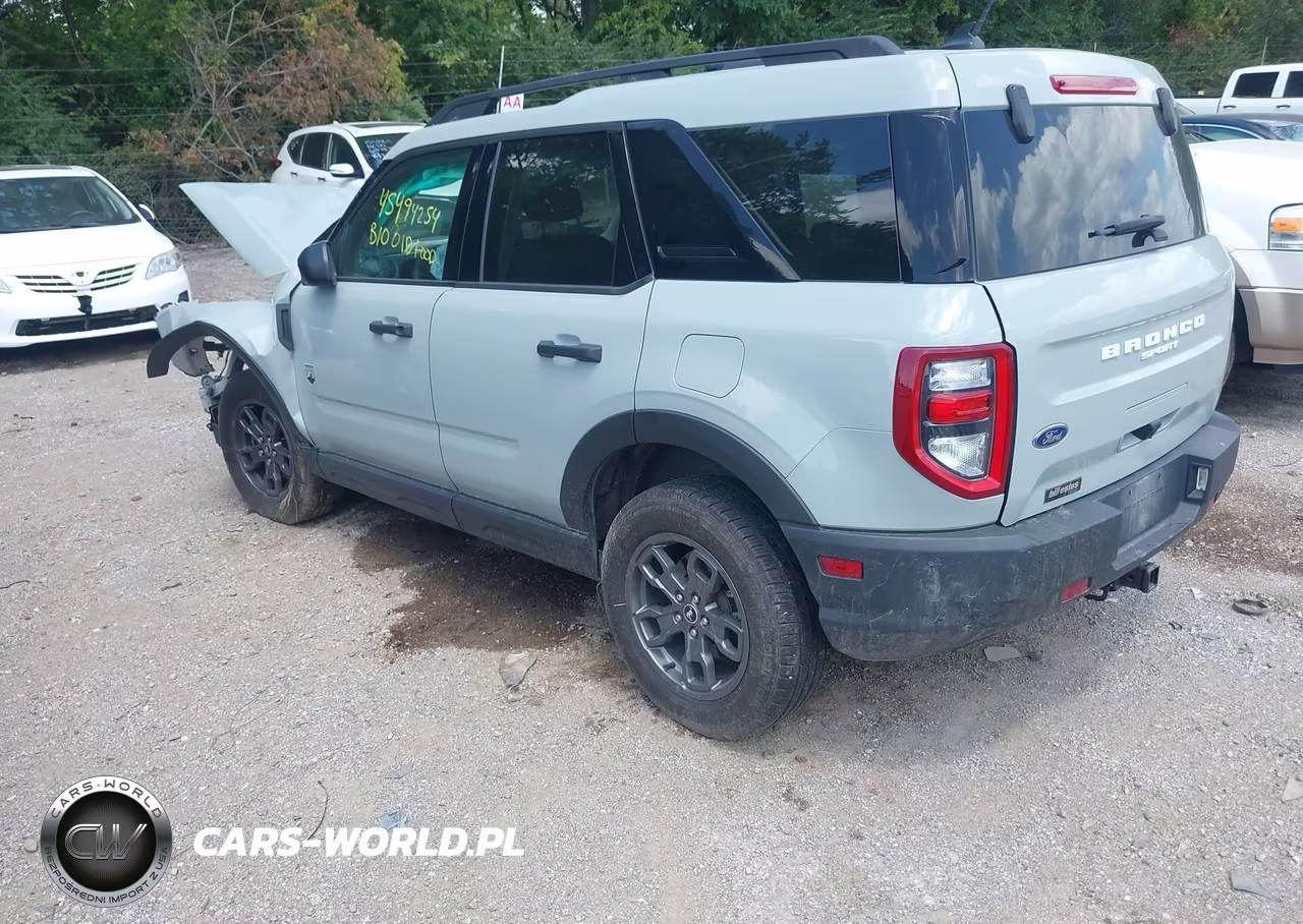 2022 Ford Bronco Sport Big Bend VIN:3FMCR9B6XNRD92576 - 3