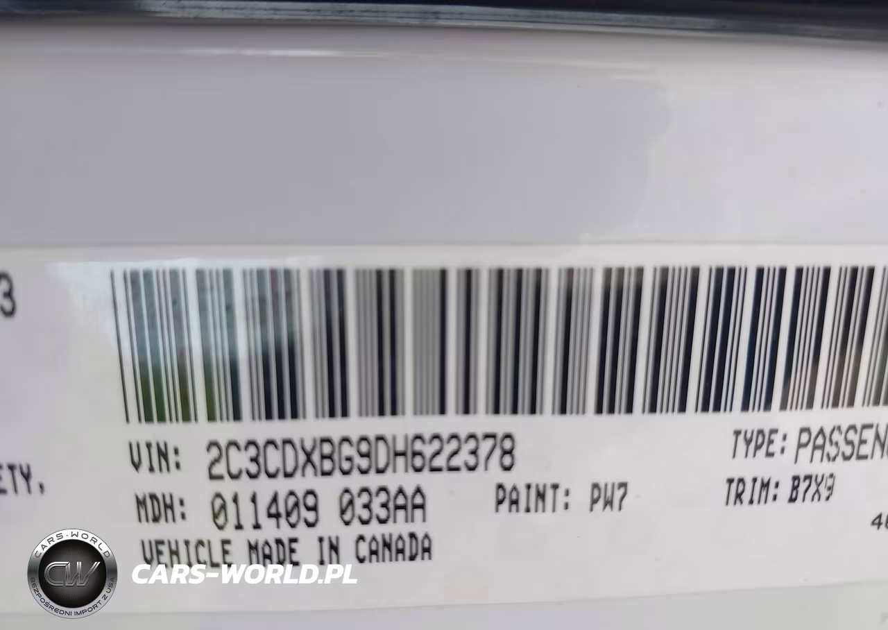 2013 DODGE CHARGER SE VIN:2C3CDXBG9DH622378 - 9