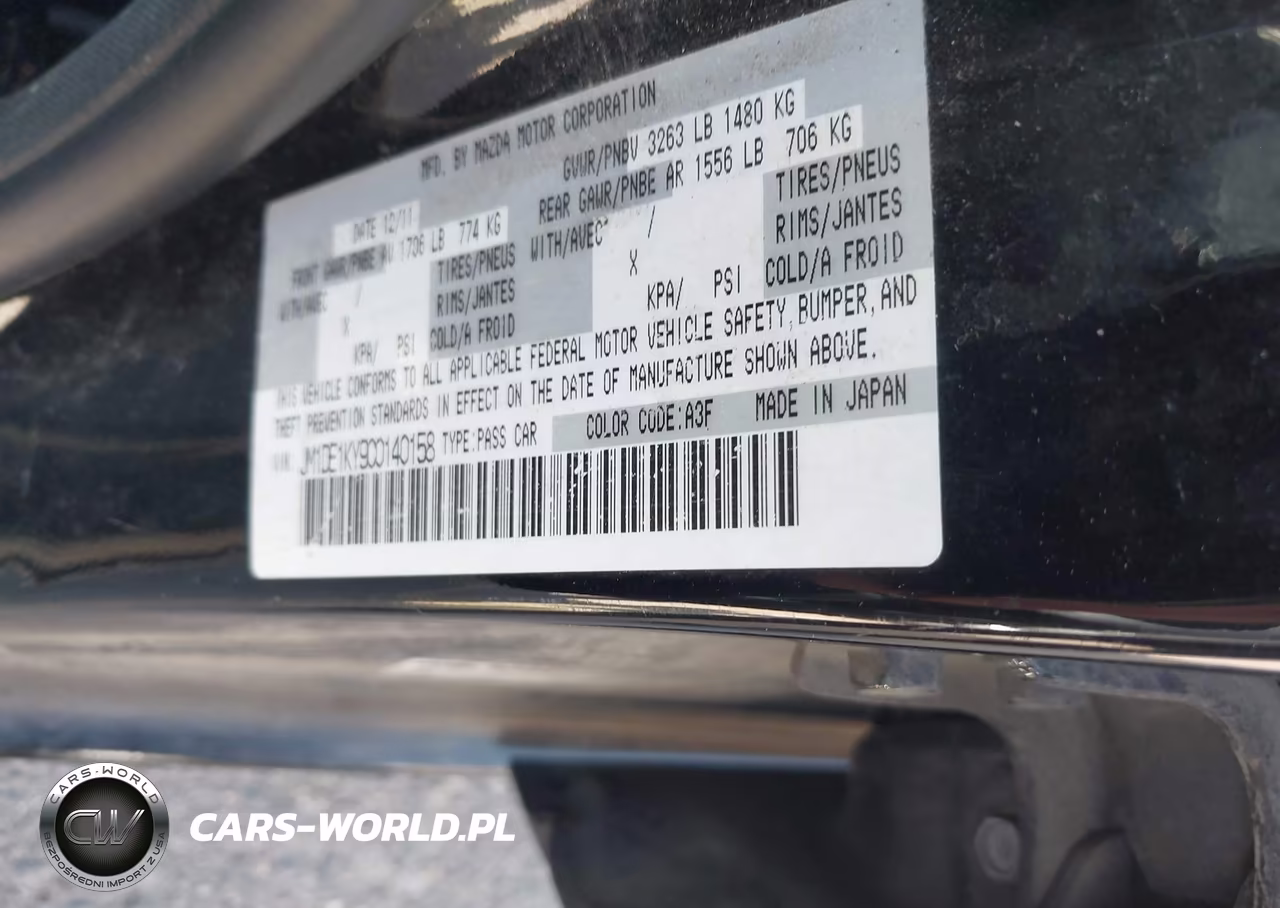 2012 Mazda Mazda2 Sport VIN:JM1DE1KY9C0140158 - 9