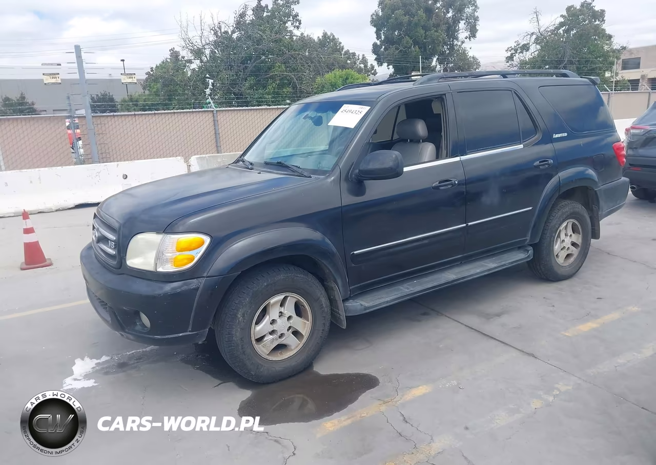 2001 Toyota Sequoia Limited V8 VIN:5TDZT38A31S011201 - 2