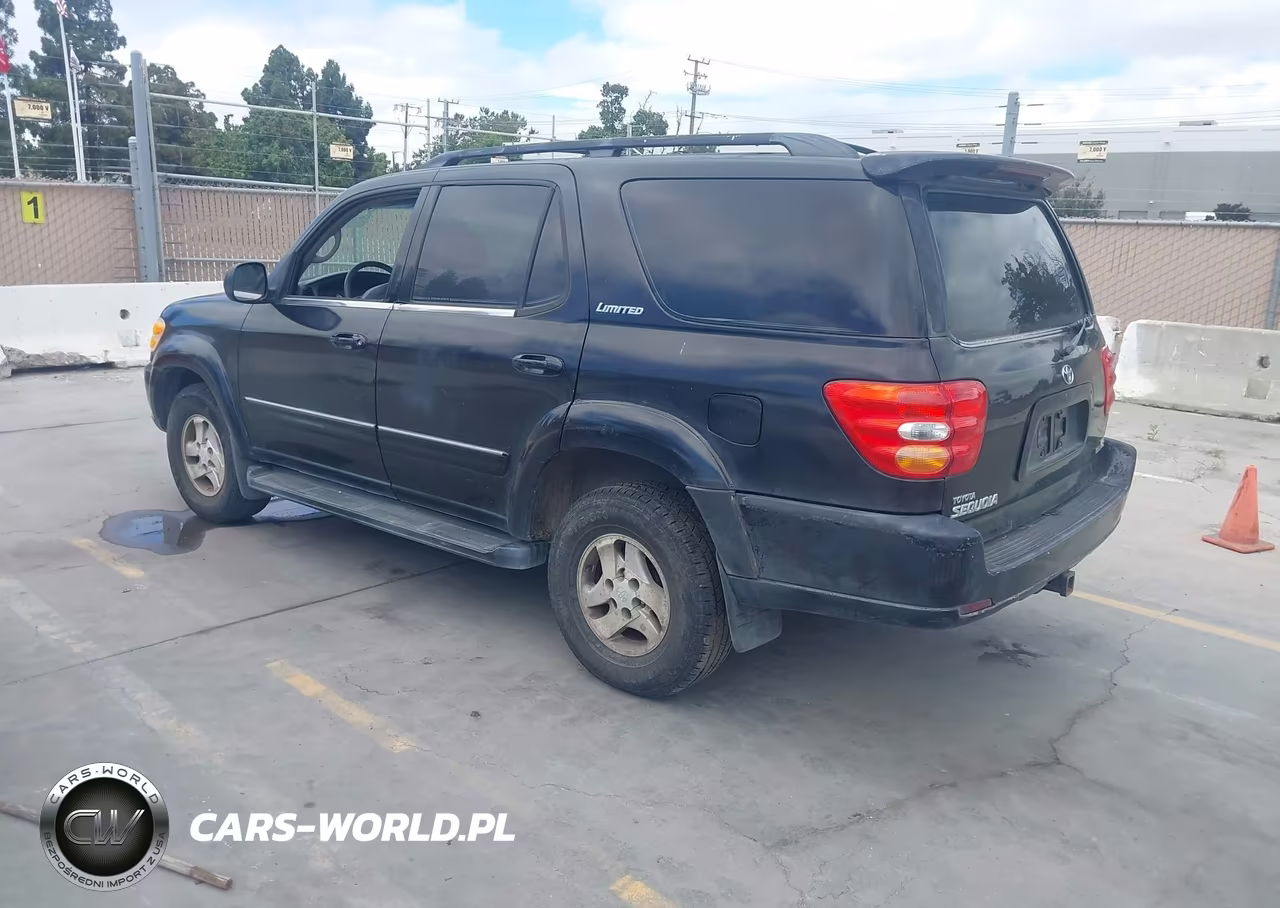 2001 Toyota Sequoia Limited V8 VIN:5TDZT38A31S011201 - 3