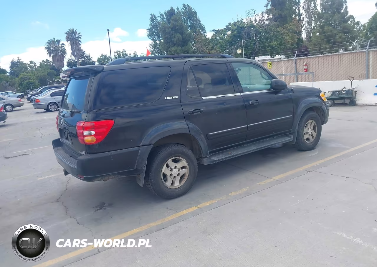 2001 Toyota Sequoia Limited V8 VIN:5TDZT38A31S011201 - 4