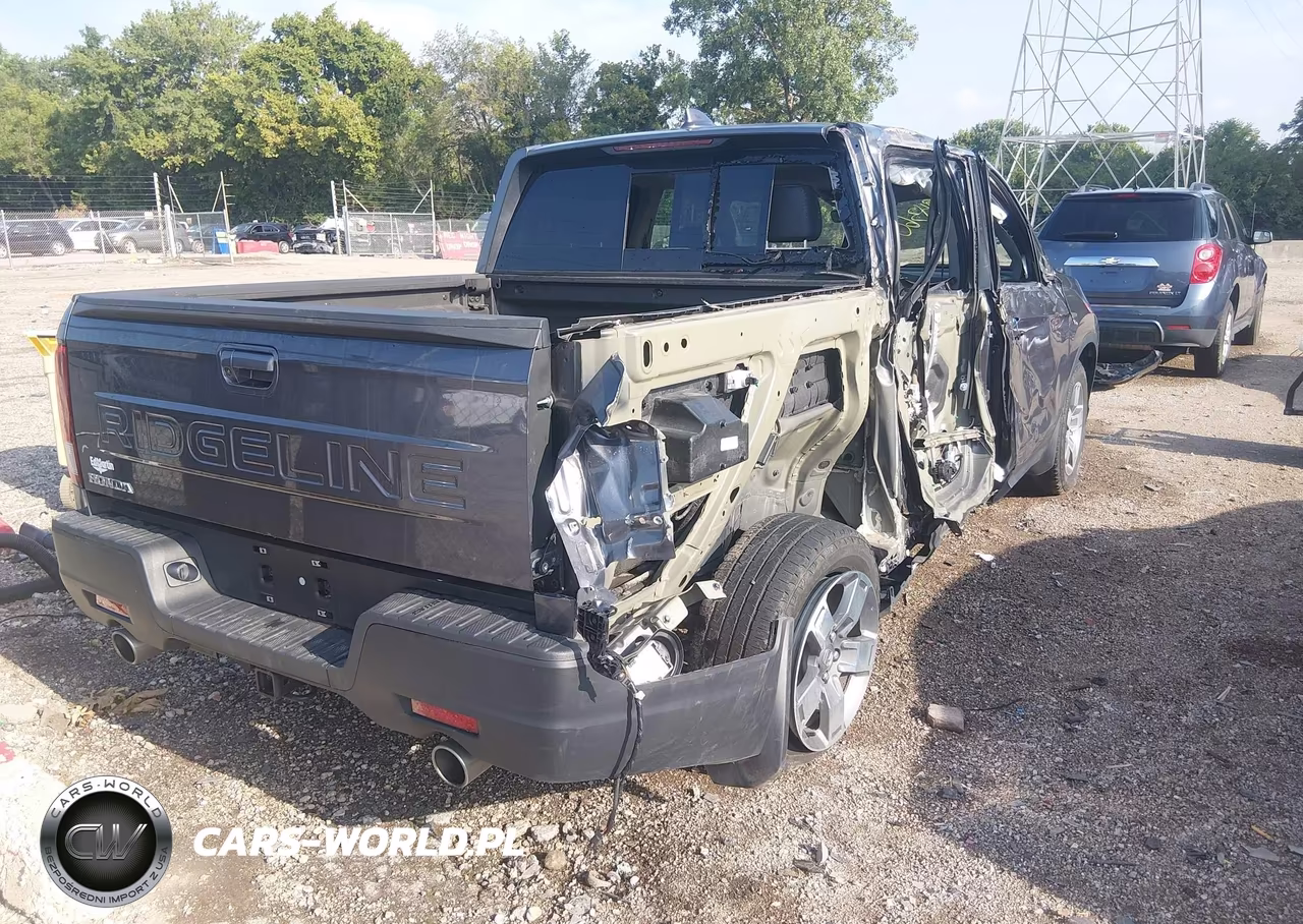 2024 Honda Ridgeline Rtl VIN:5FPYK3F52RB027885 - 4