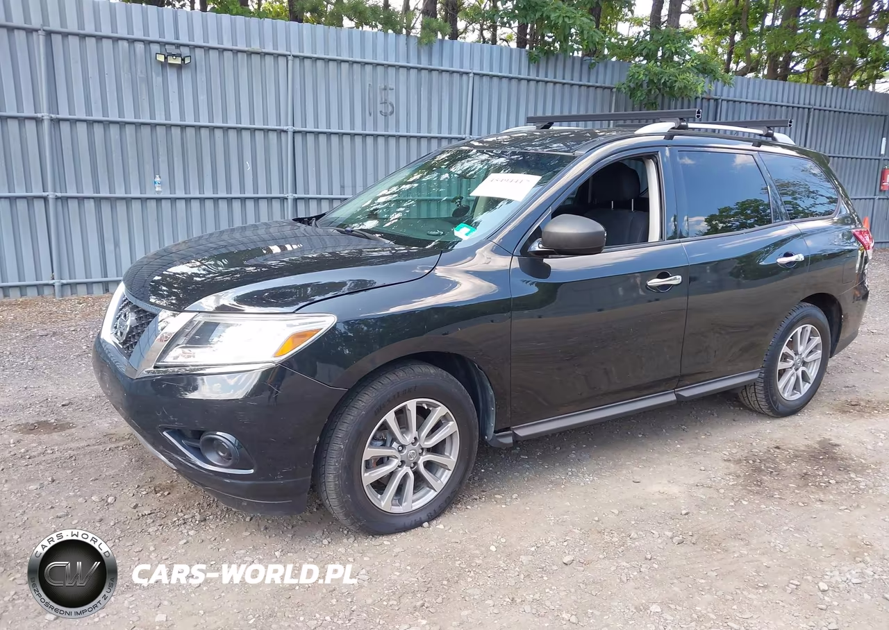 2016 Nissan Pathfinder Platinum-S-Sl-Sv VIN:5N1AR2MN7GC608453 - 2