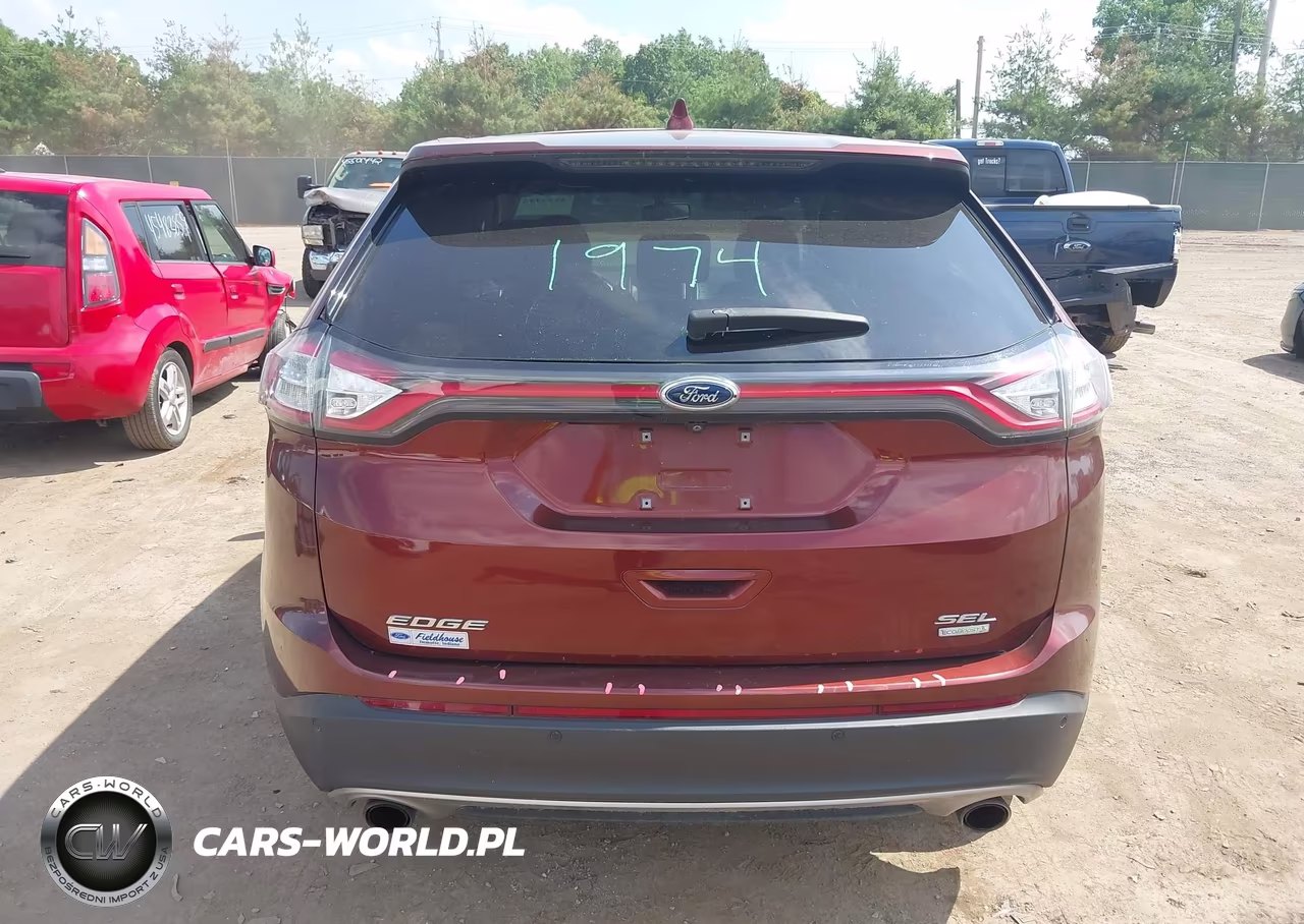 2016 Ford Edge Sel VIN:2FMPK3J9XGBC41690 - 17