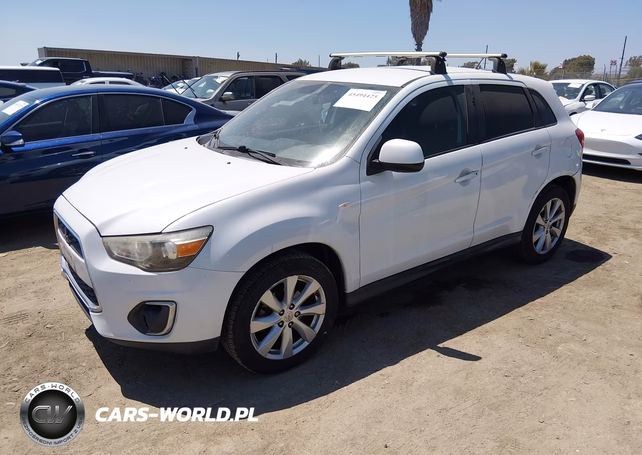 2014 Mitsubishi Outlander Sport Es VIN:4A4AP3AU4EE025604 - 2