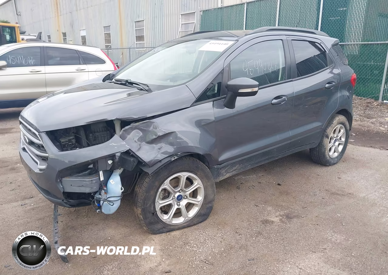 2022 Ford Ecosport Se VIN:MAJ6S3GL4NC463129 - 2