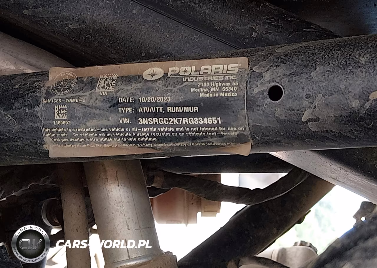 2024 Polaris Rzr Pro R Premium VIN:3NSRGC2K7RG334651 - 10