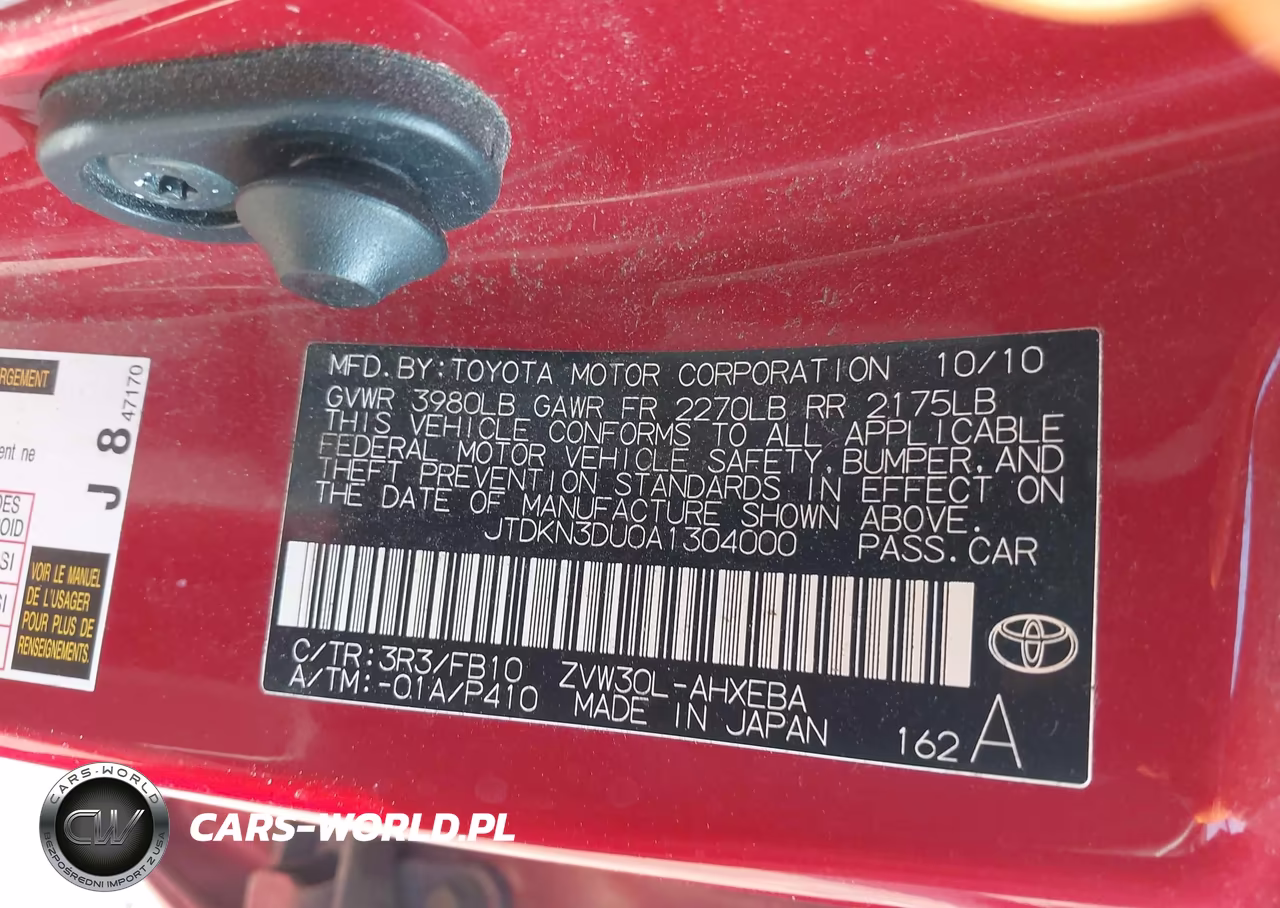 2010 Toyota Prius Ii VIN:JTDKN3DU0A1304000 - 9