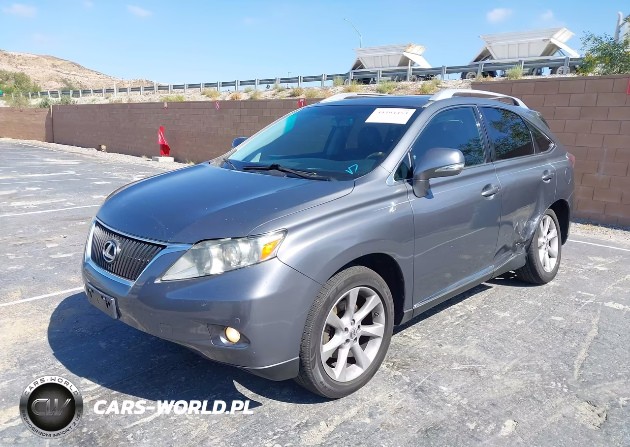 2012 Lexus Rx 350 VIN:2T2ZK1BA9CC069501 - 2