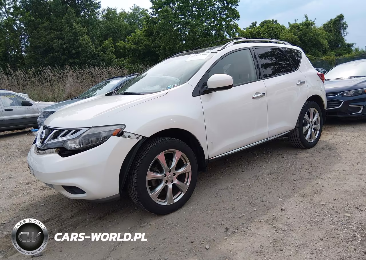 2012 Nissan Murano Le VIN:JN8AZ1MU9CW108622 - 2