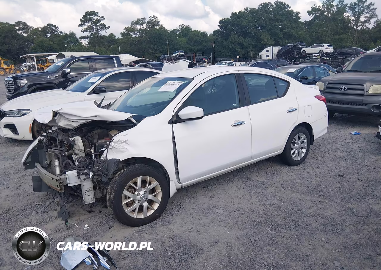 2017 Nissan Versa 1.6 Sv VIN:3N1CN7AP0HL802634 - 2