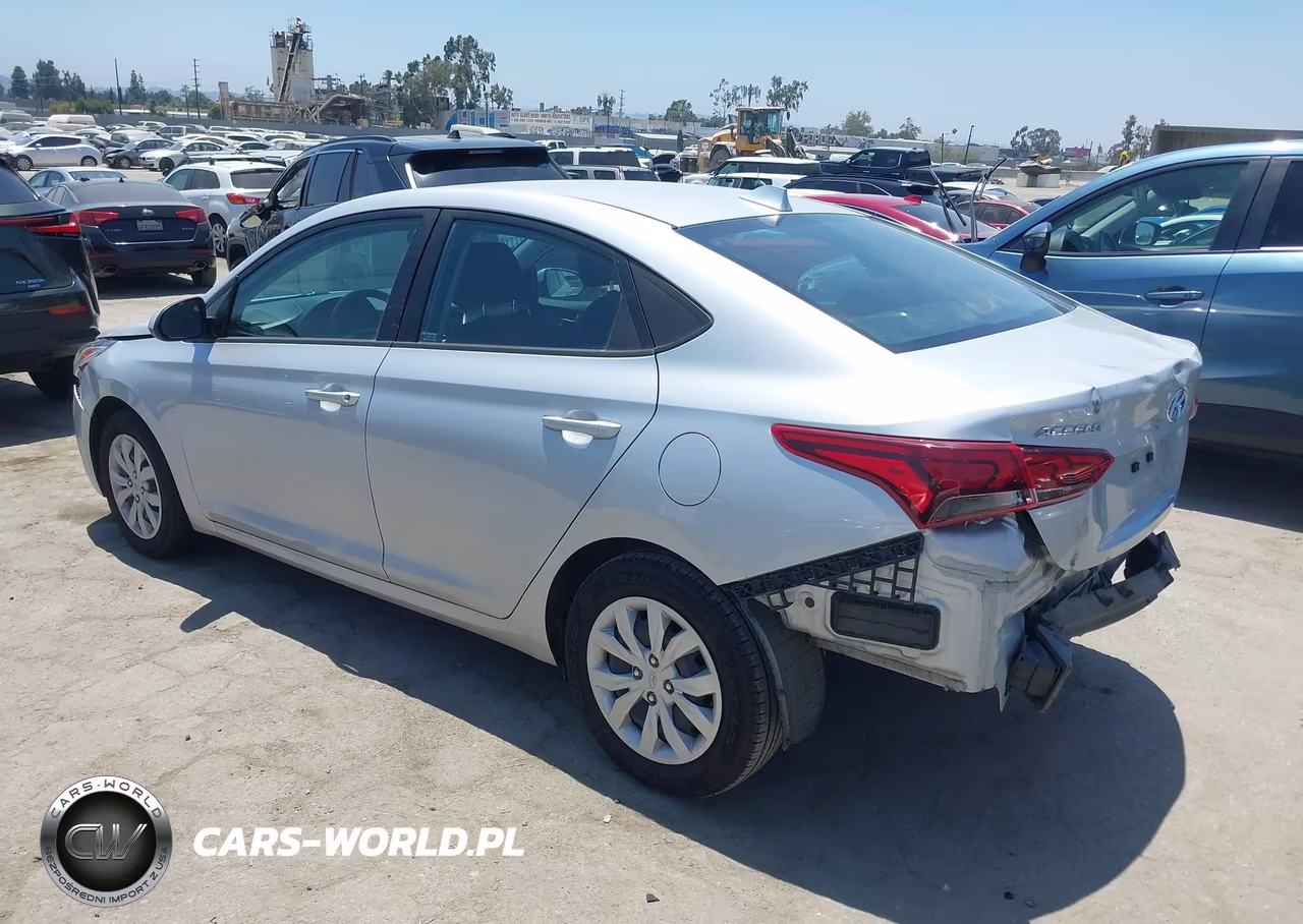 2021 Hyundai Accent Se VIN:3KPC24A69ME149084 - 3