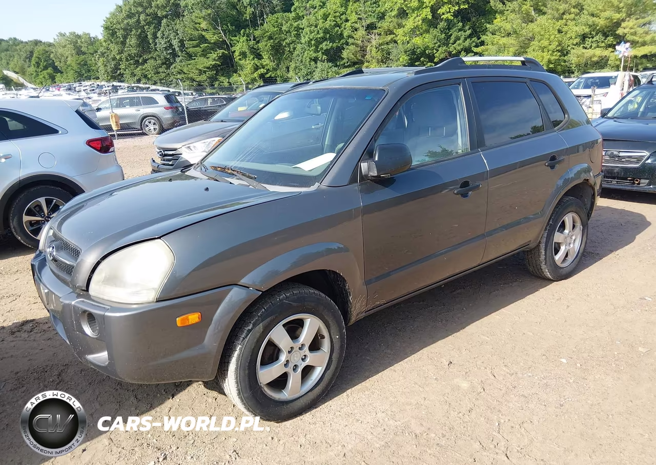 2008 Hyundai Tucson Gls VIN:KM8JM12B98U857401 - 2
