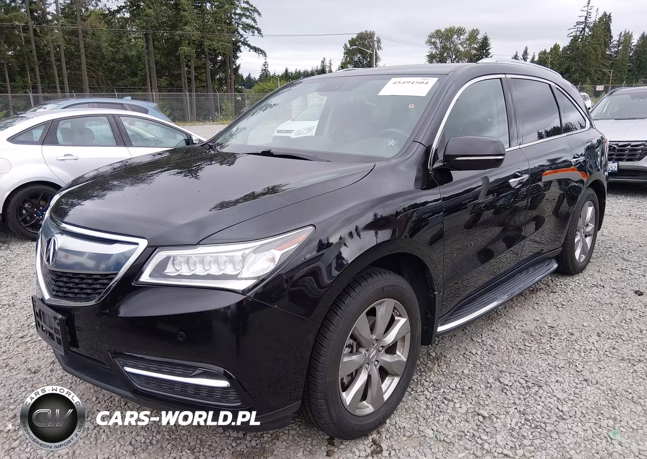 2014 Acura Mdx Advance Pkg W-Entertainment Pkg VIN:5FRYD4H80EB030311 - 2