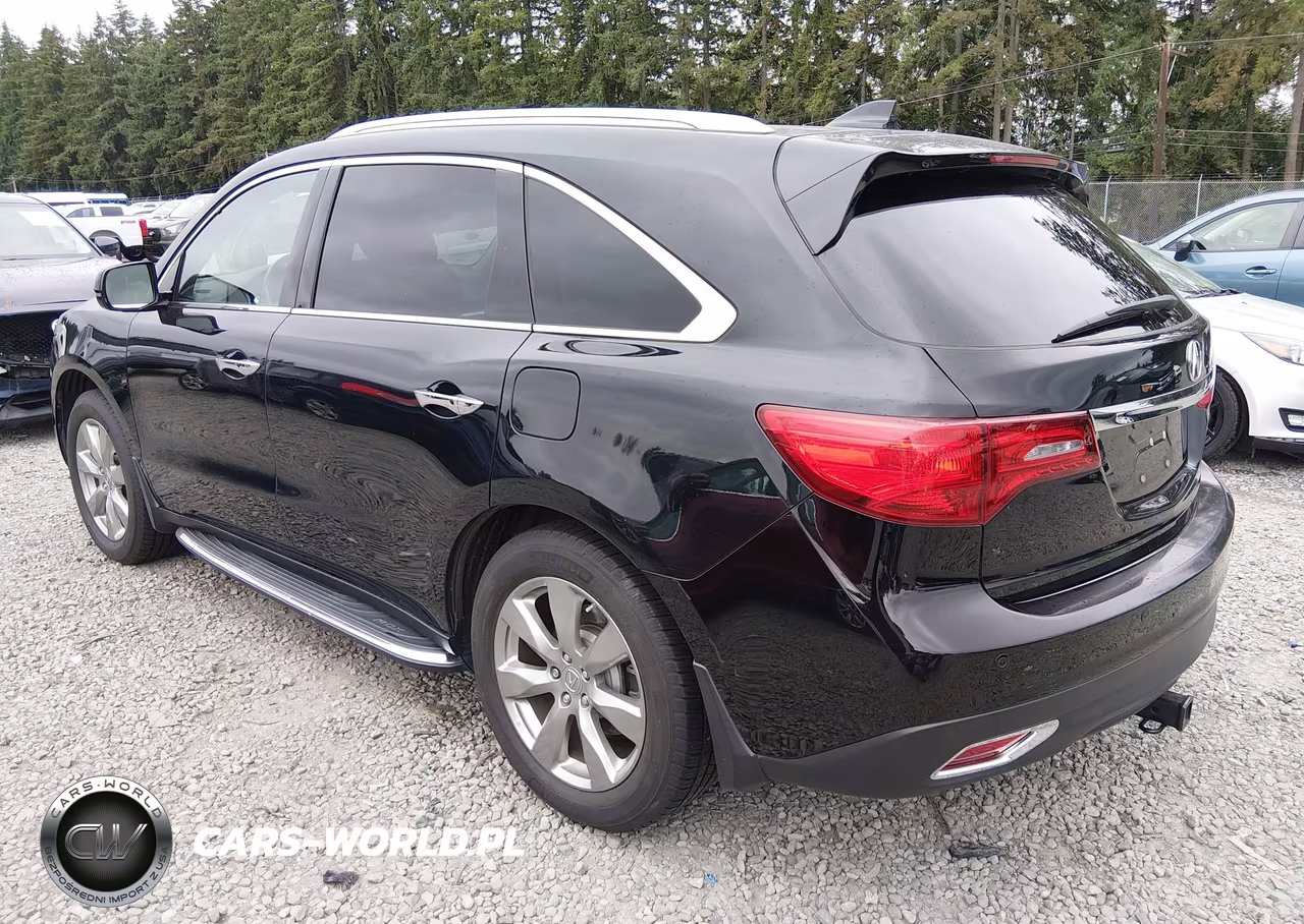 2014 Acura Mdx Advance Pkg W-Entertainment Pkg VIN:5FRYD4H80EB030311 - 3