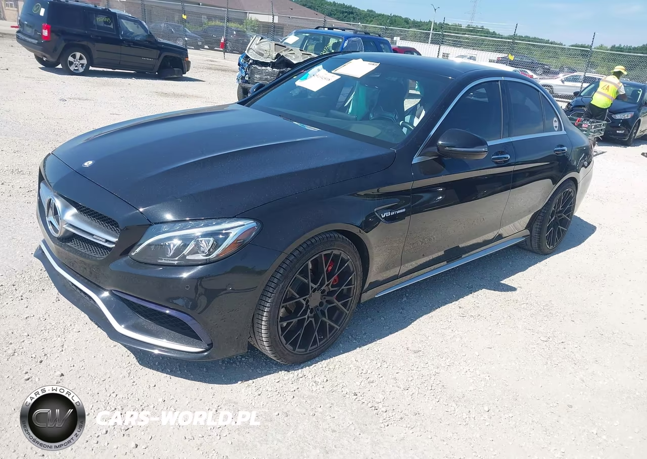 2016 Mercedes-Benz Amg C 63 S VIN:55SWF8HB7GU106890 - 2