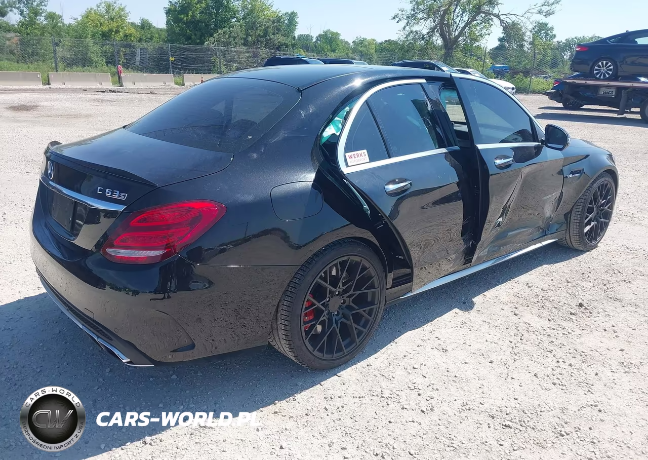 2016 Mercedes-Benz Amg C 63 S VIN:55SWF8HB7GU106890 - 4