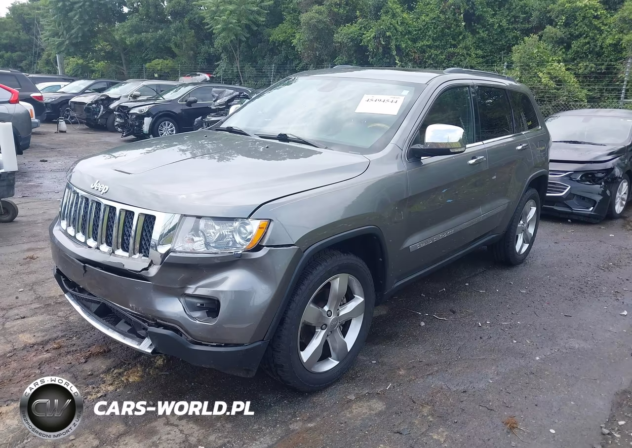 2012 Jeep Grand Cherokee Overland VIN:1C4RJECG0CC265501 - 2