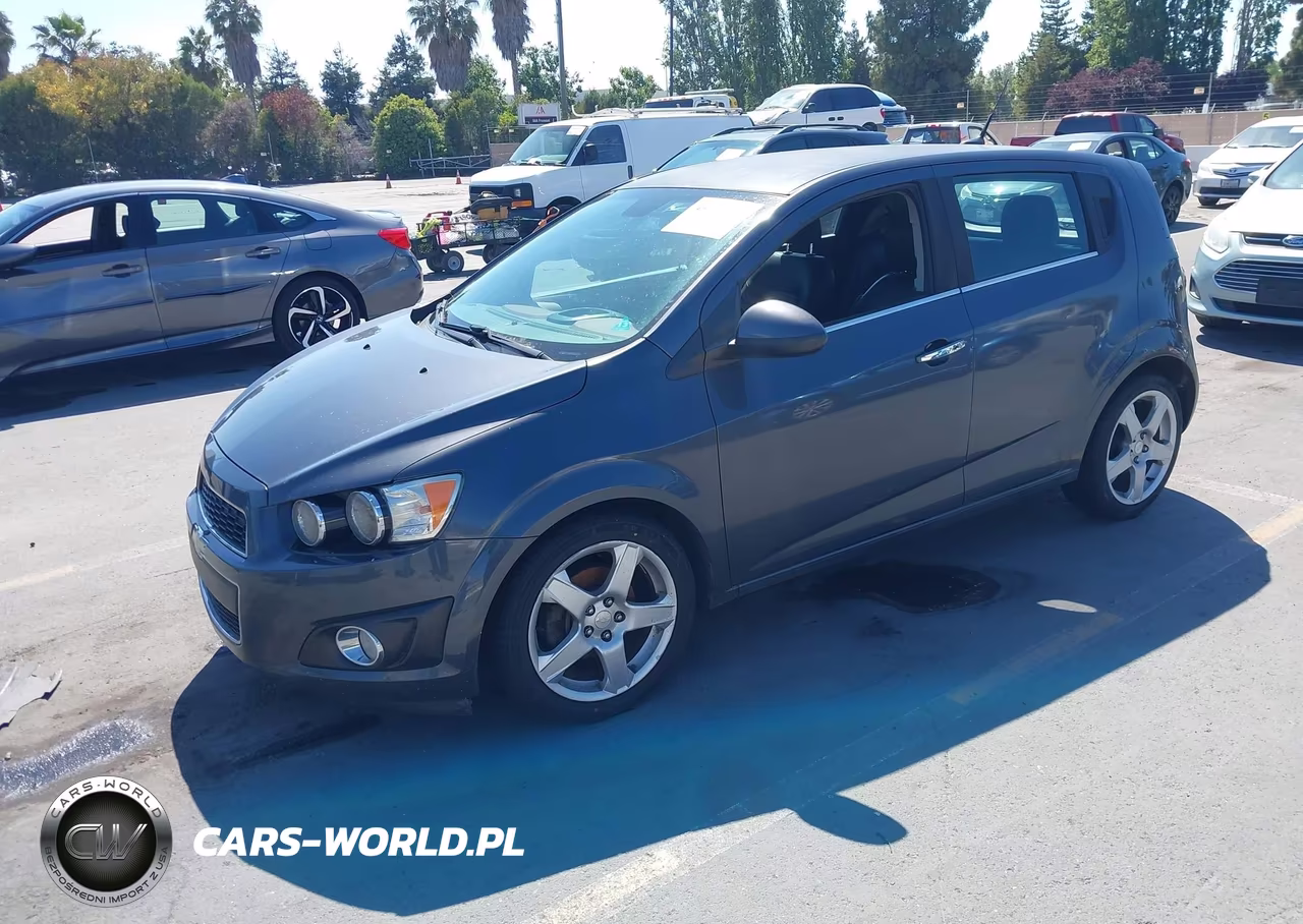 2012 Chevrolet Sonic 1Lz VIN:1G1JF6SB3C4206486 - 2
