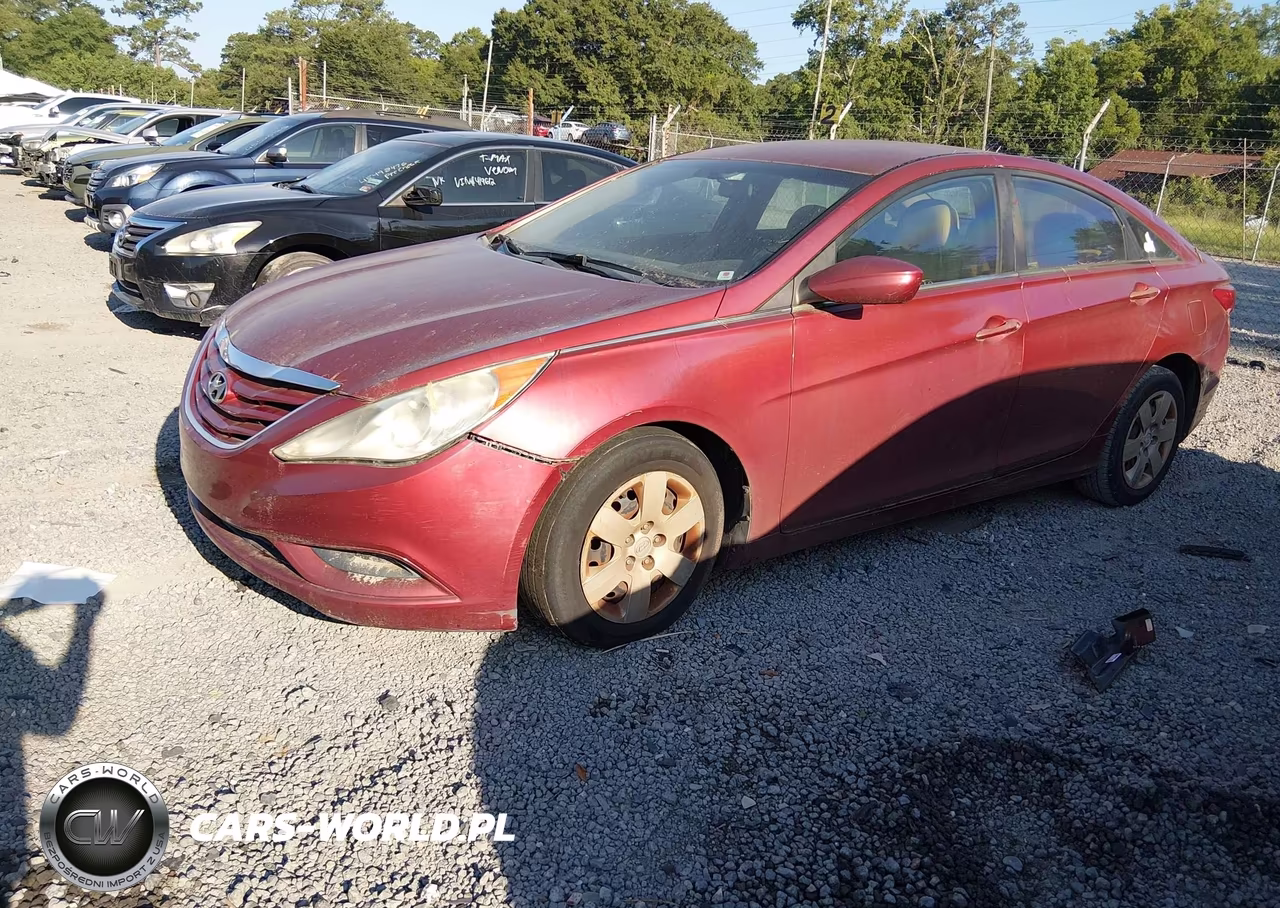 2011 Hyundai Sonata Gls VIN:5NPEB4AC0BH064187 - 2