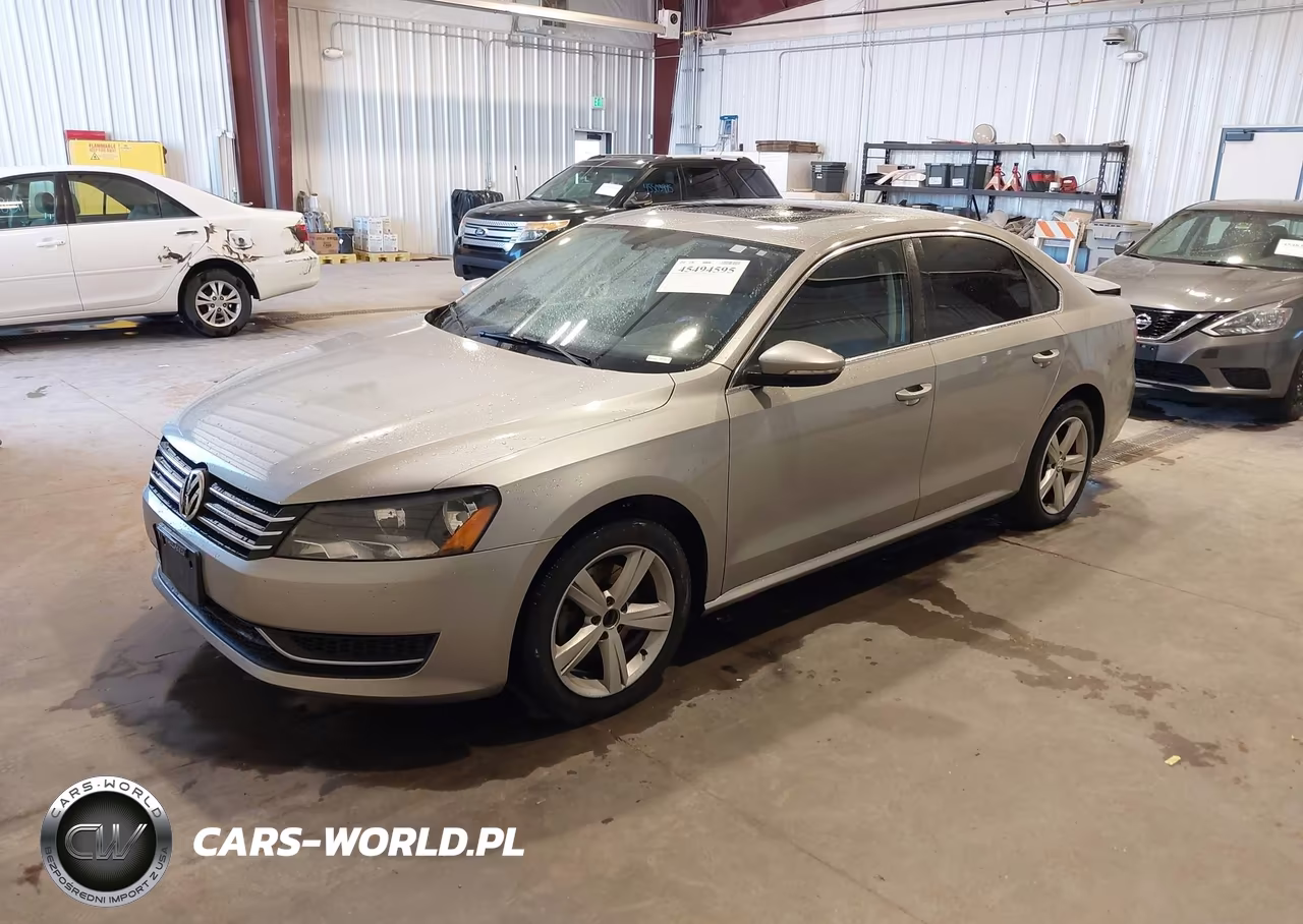 2012 Volkswagen Passat 2.5L Se VIN:1VWBP7A34CC084071 - 2